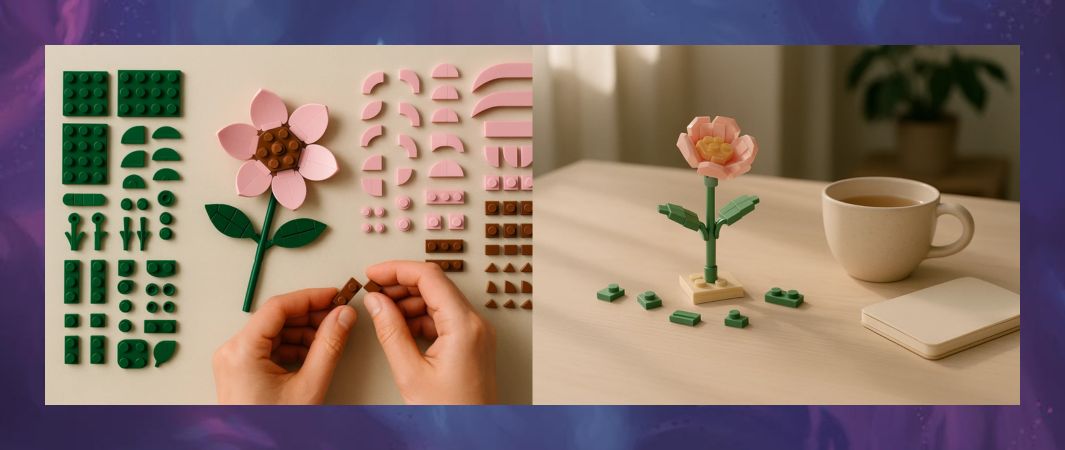 lego botanicals ukazka ako stavat